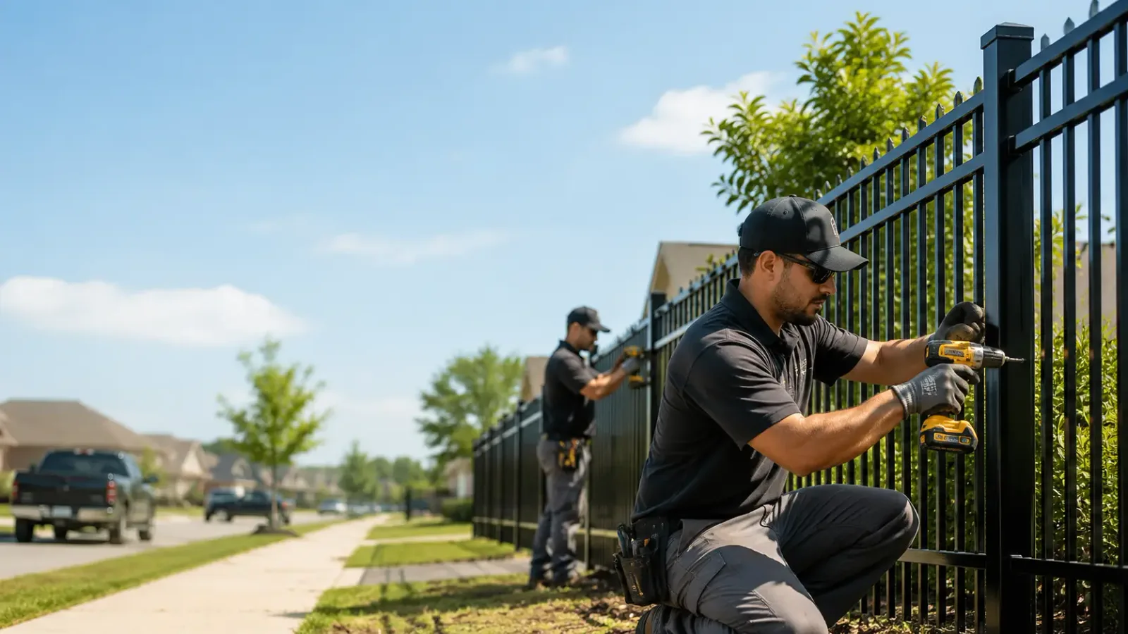 Metal Fence Installation in Greensboro, IN